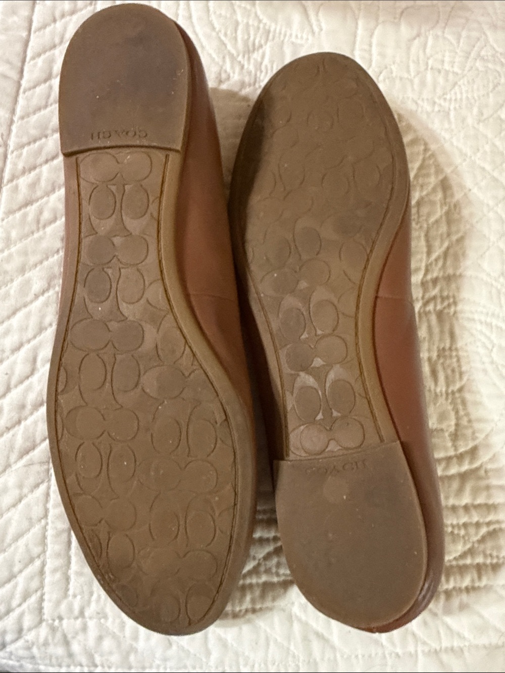 Coach Brown Tassel Ballet Flats - Picture 7 of 7
